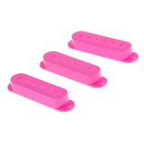 Max Maxb 3 Pcs of Set Electric Guitar Pickup Cover for Musical Instrument  Purple