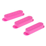 Max Maxb 3 Pcs of Set Electric Guitar Pickup Cover for Musical Instrument  Purple