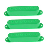 Max Maxb 3 Pcs of Set Electric Guitar Pickup Cover for Musical Instrument  Green