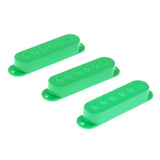 Max Maxb 3 Pcs of Set Electric Guitar Pickup Cover for Musical Instrument  Green