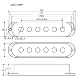 Max Maxb 3 Pcs of Set Electric Guitar Pickup Cover for Musical Instrument  Green