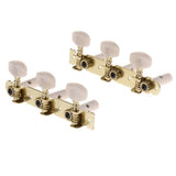 Max 6 String Folk Guitar String Button Tuning Peg Machine Head Tuner Pack of 2