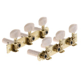 Max 6 String Folk Guitar String Button Tuning Peg Machine Head Tuner Pack of 2