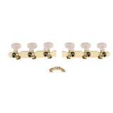 Max 6 String Folk Guitar String Button Tuning Peg Machine Head Tuner Pack of 2