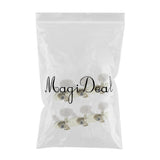 Max 6 String Folk Guitar String Button Tuning Peg Machine Head Tuner Pack of 2