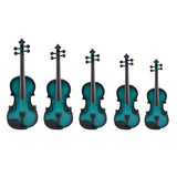 Max Natural Acoustic Violin Fiddle with Gig Bag Bow Rosin for Beginner Kid 3-4