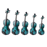Max Natural Acoustic Violin Fiddle with Gig Bag Bow Rosin for Beginner Kid 3-4