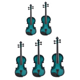 Max Natural Acoustic Violin Fiddle with Gig Bag Bow Rosin for Beginner Kid 3-4