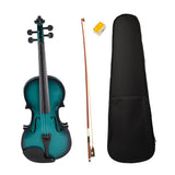 Max Natural Acoustic Violin Fiddle with Gig Bag Bow Rosin for Beginner Kid 3-4