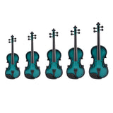 Max Natural Acoustic Violin Fiddle with Gig Bag Bow Rosin for Beginner Kid 3-4