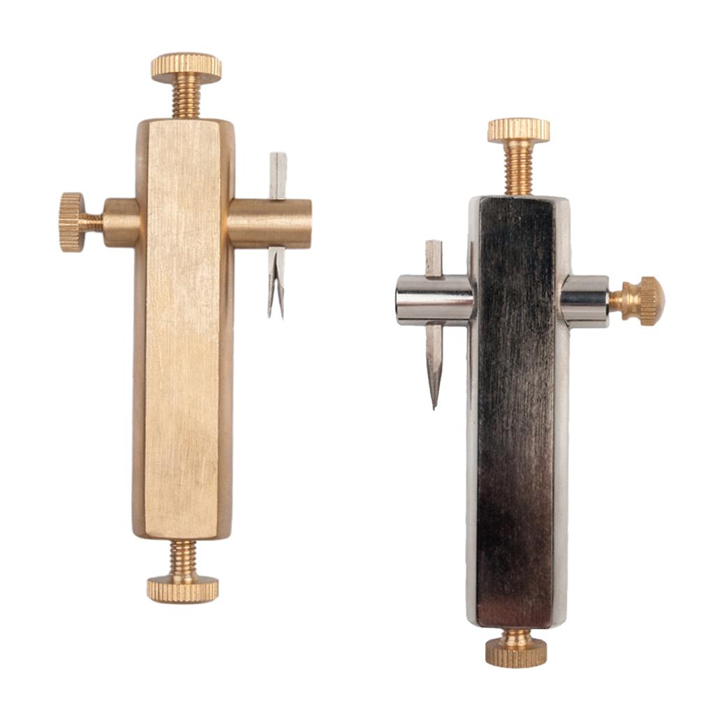 Max Maxb Violin Groover Brass Purfling Groove Marker Luthier Tools Golden