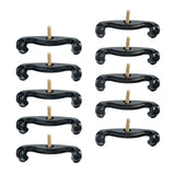Max Maxb 10PCS Durable Violin Holder Violin Shoulder Rest for Violin Lovers 3-4 4-4