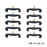 Max Maxb 10PCS Durable Violin Holder Violin Shoulder Rest for Violin Lovers 3-4 4-4