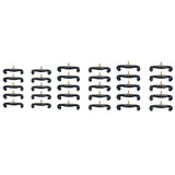 Max Maxb 10PCS Durable Violin Holder Violin Shoulder Rest for Violin Lovers 3-4 4-4
