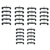 Max Maxb 10PCS Durable Violin Holder Violin Shoulder Rest for Violin Lovers 3-4 4-4