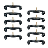 Max Maxb 10PCS Durable Violin Holder Violin Shoulder Rest for Violin Lovers 3-4 4-4