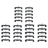 Max Maxb 10PCS Durable Violin Holder Violin Shoulder Rest for Violin Lovers 3-4 4-4