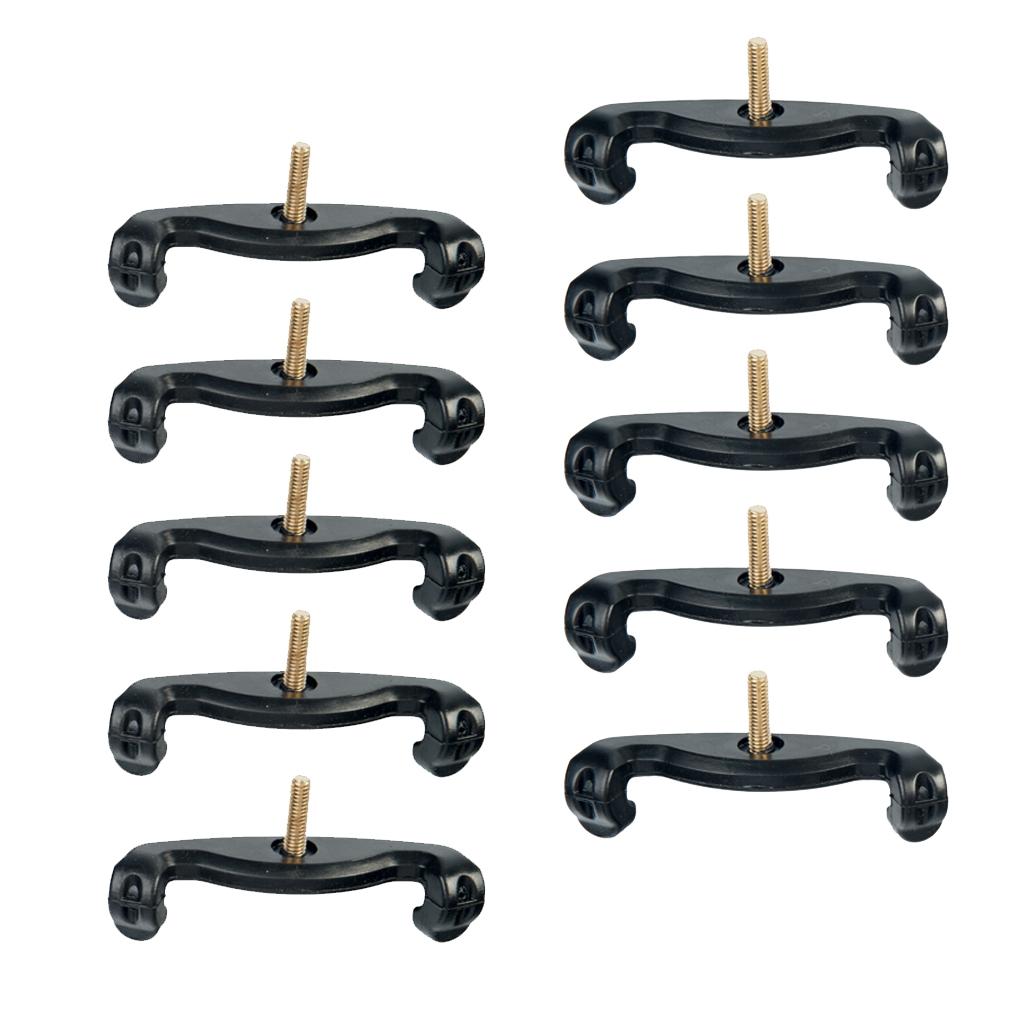 Max Maxb 10PCS Durable Violin Holder Violin Shoulder Rest for Violin Lovers 1-8