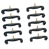 Max Maxb 10PCS Durable Violin Holder Violin Shoulder Rest for Violin Lovers 1-8