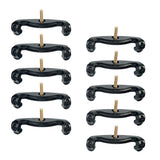 Max Maxb 10PCS Durable Violin Holder Violin Shoulder Rest for Violin Lovers 1-8