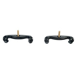 Max Maxb 10PCS Durable Violin Holder Violin Shoulder Rest for Violin Lovers 1-2 1-4