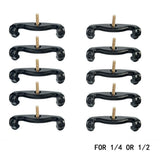 Max Maxb 10PCS Durable Violin Holder Violin Shoulder Rest for Violin Lovers 1-2 1-4