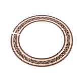 Max 90mm Classical Guitar Wood Inlaid Soundhole Acoustic Guitar Rosette