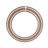 Max 90mm Classical Guitar Wood Inlaid Soundhole Acoustic Guitar Rosette