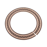 Max 90mm Classical Guitar Wood Inlaid Soundhole Acoustic Guitar Rosette