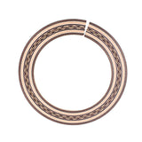 Max 90mm Classical Guitar Wood Inlaid Soundhole Acoustic Guitar Rosette