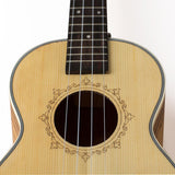 Max Spruce 23inch Concert Ukulele 4 String Guitar