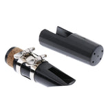 Max Metal Bb Clarinet Mouthpiece with Ligature Cap for Wind Instrument Parts