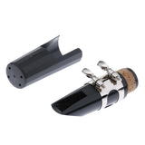 Max Metal Bb Clarinet Mouthpiece with Ligature Cap for Wind Instrument Parts