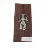 Max Maxb Acoustic Guitar Head Veneer Headstock Headplate with Decal Inlay Lobster