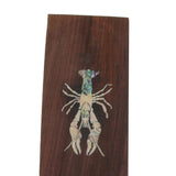 Max Maxb Acoustic Guitar Head Veneer Headstock Headplate with Decal Inlay Lobster