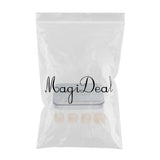 Max Maxb 4 Pieces Guzheng Fingertip Finger Protector Right Hand-Medium for Teenager