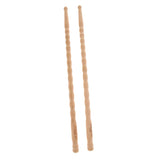 Max Maxb Bamboo Mallets Rods Sticks Drum Kit Mallets Percussion Parts for Drummer 5A