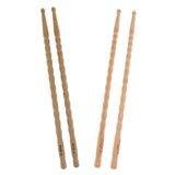 Max Maxb Bamboo Mallets Rods Sticks Drum Kit Mallets Percussion Parts for Drummer 5A