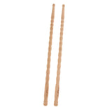 Max Maxb Bamboo Mallets Rods Sticks Drum Kit Mallets Percussion Parts for Drummer 5A