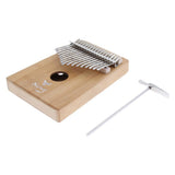 Max Maxb 17 Key Kalimba Mbira Finger Thumb Piano Percussion Instrument Wood