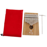 Max Maxb 17 Key Kalimba Mbira Finger Thumb Piano Percussion Instrument Wood