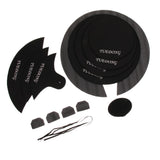 Maxbell 1 Set Cymbal Drum Mute Pads Drum Mute Pad Mat Drum Head Pad for Drum Set