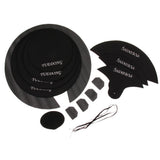 Maxbell 1 Set Cymbal Drum Mute Pads Drum Mute Pad Mat Drum Head Pad for Drum Set
