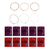 Max Maxb 5 Sets Acoustic Guitar Strings Steel Core Wire for 6 String Guitar TX620S