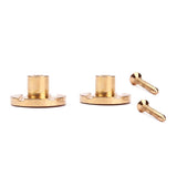 Max 2 Pieces Round Guitar String Tree Retainer Buckle Bass Accessories