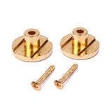 Max 2 Pieces Round Guitar String Tree Retainer Buckle Bass Accessories