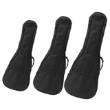 Max Black Ukulele Guitar Gig Bag Uke Case Padded Carry Bag Backpack 21inch
