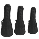 Max Black Ukulele Guitar Gig Bag Uke Case Padded Carry Bag Backpack 21inch