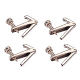 Max Maxb 4pcs Violin Fiddle Fine Tuners String Adjusters for 3/4 4/4 Size Violins