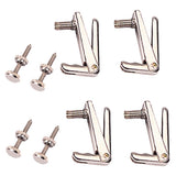 Max Maxb 4pcs Violin Fiddle Fine Tuners String Adjusters for 3/4 4/4 Size Violins